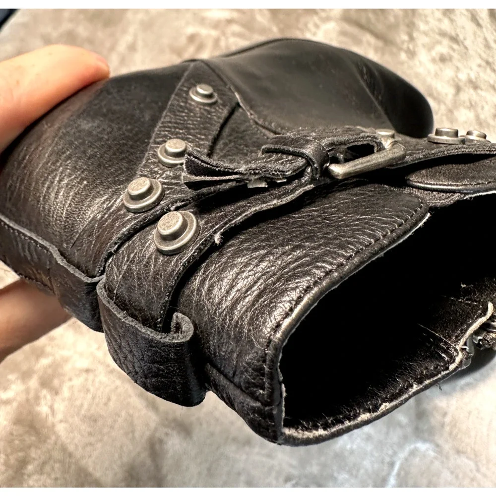 Halogen black leather